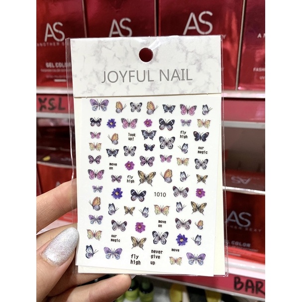 Sticker trang trí móng,hình dán nail 1010