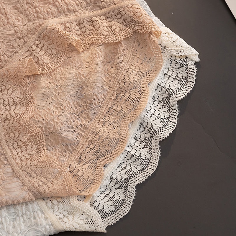 Quần Lót cotton Không Đường May Kháng Khuẩn Lưng Cao Cho Nữ