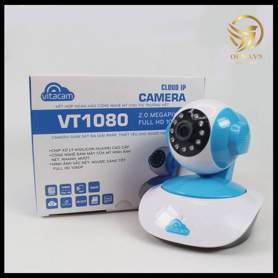Camera IP Wifi Vitacam VT1080 giám sát chống trộm 2.0Mpx Full HD – OHNO Việt Nam