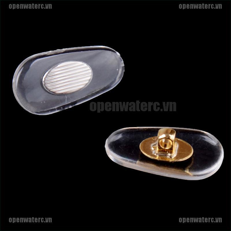 Opc Set 10 Cặp Đệm Mũi Bằng Silicon Cho Mắt Kính Kính Kính