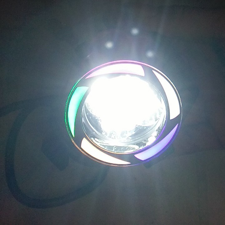 Đèn Led L4 Trợ Sáng Vòng Led 7 Màu