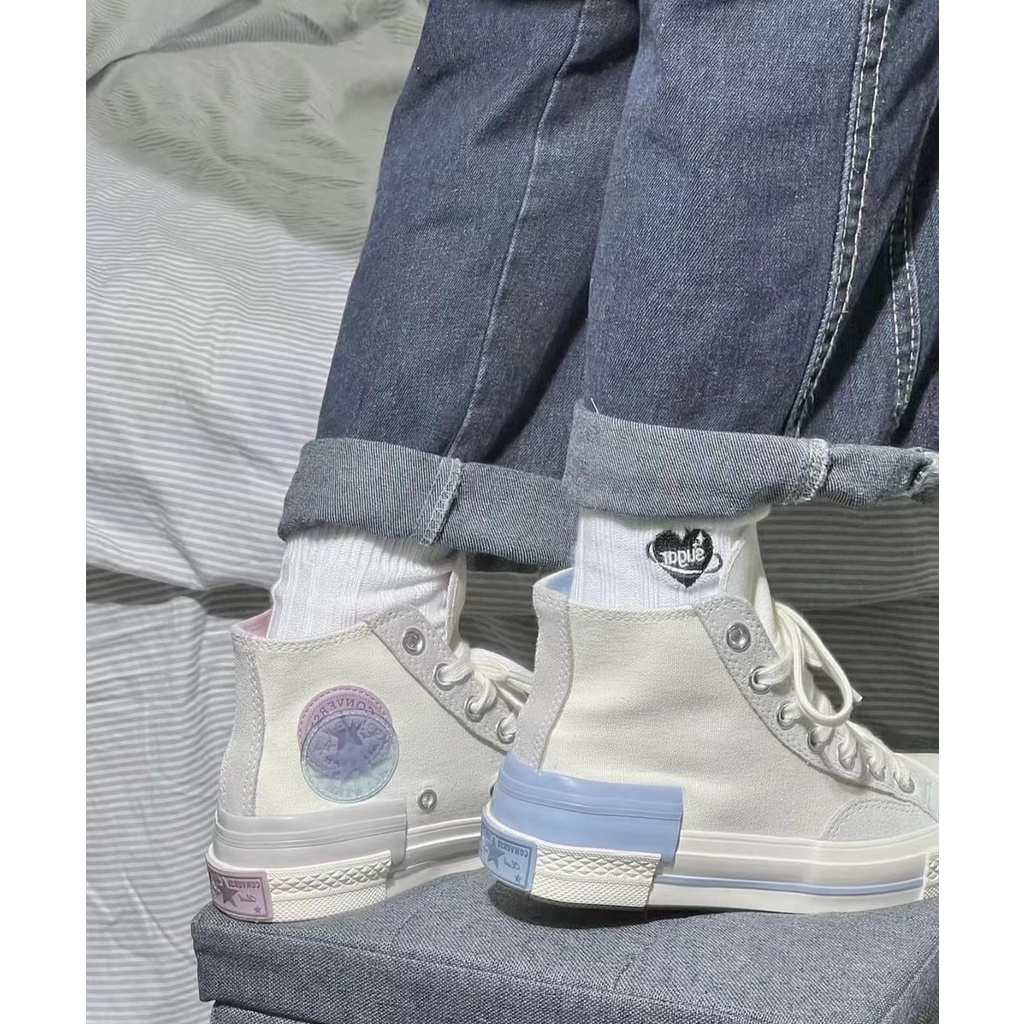 Giày Thể Thao Converse All Star # 8 Cổ Cao Phong Cách Năng Động Trẻ Trung Dành Cho Nam Và Nữ