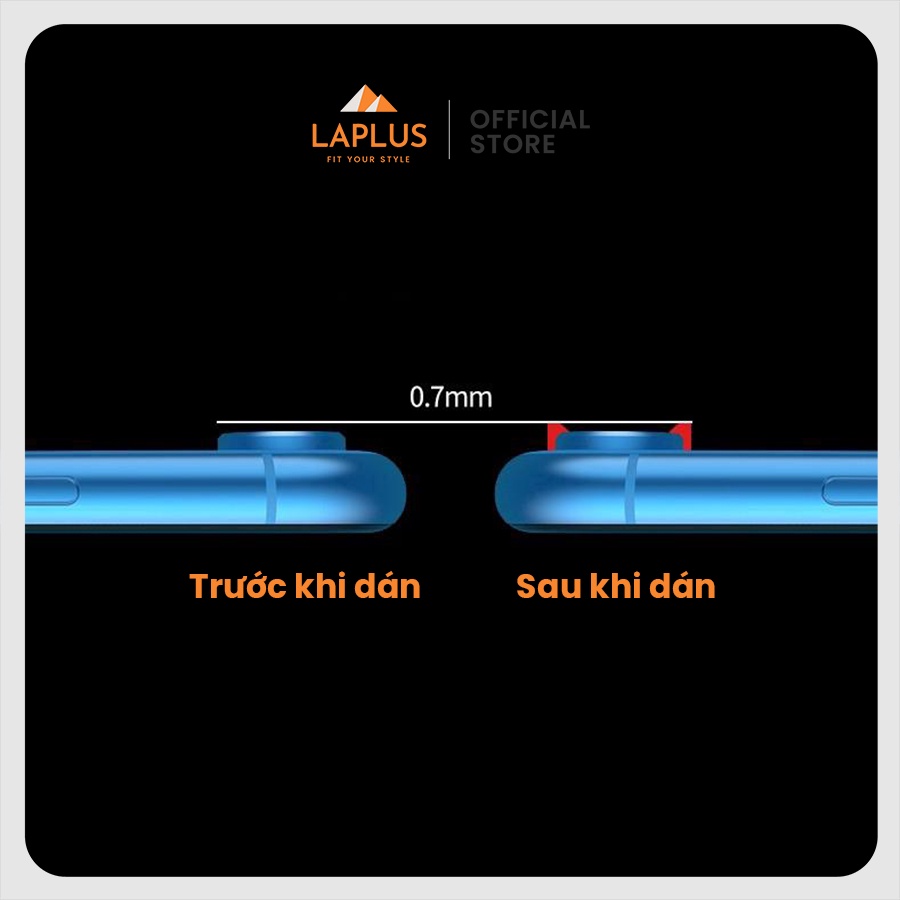 Vòng bảo vệ Camera iPhone XR 6.1 inch - Chất liệu hợp kim nhôm sang trọng, bảo vệ camera lồi khỏi trầy xước, bể nứt