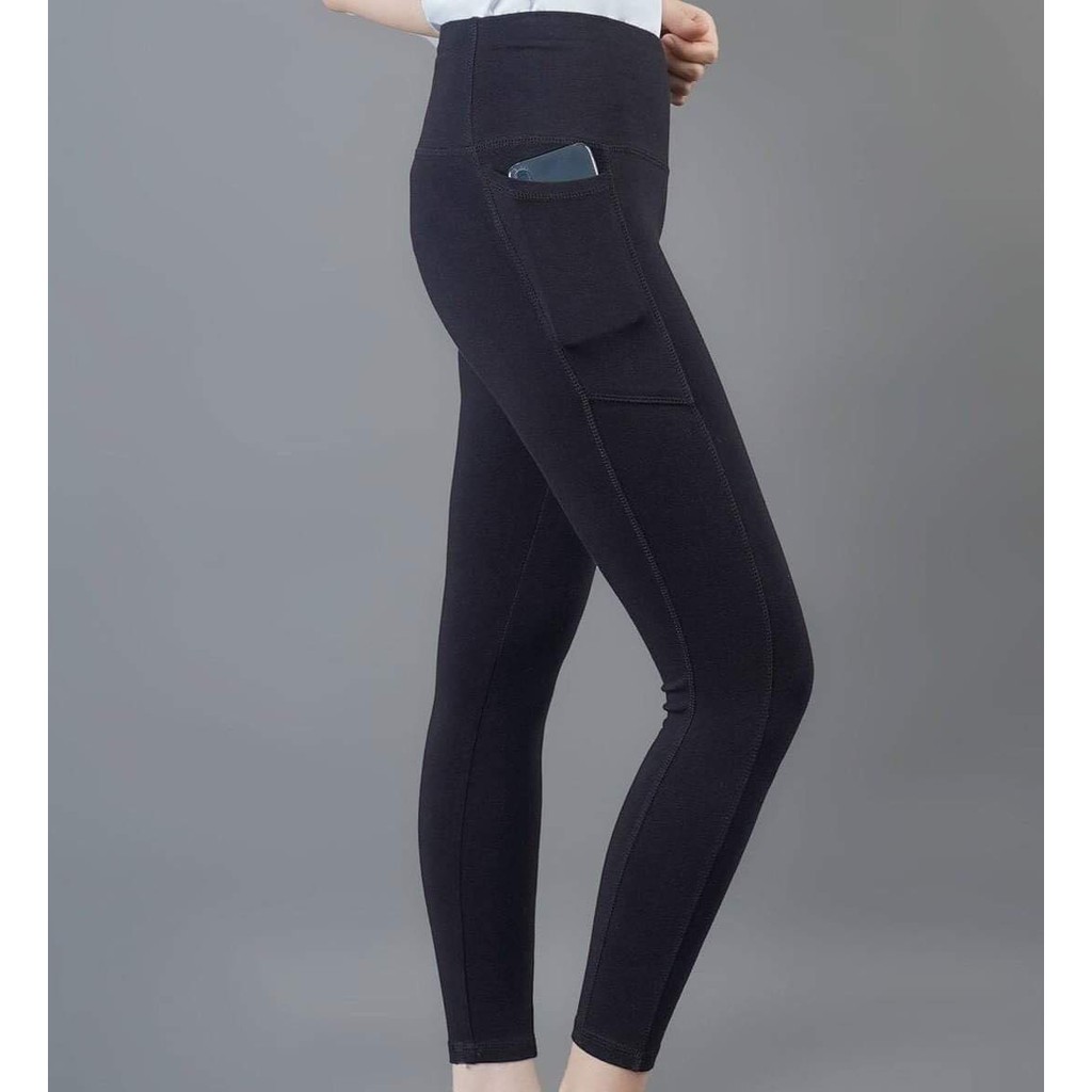 Legging cạp cao chất co dãn mềm mại