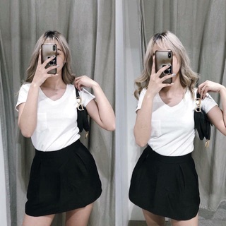 Áo pull and bear cổ tim