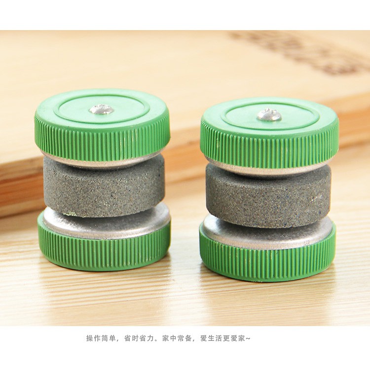 Đá mài dao kéo thiết kế hình tròn phong cách Nhật Bản tiện dụng cho nhà bếp