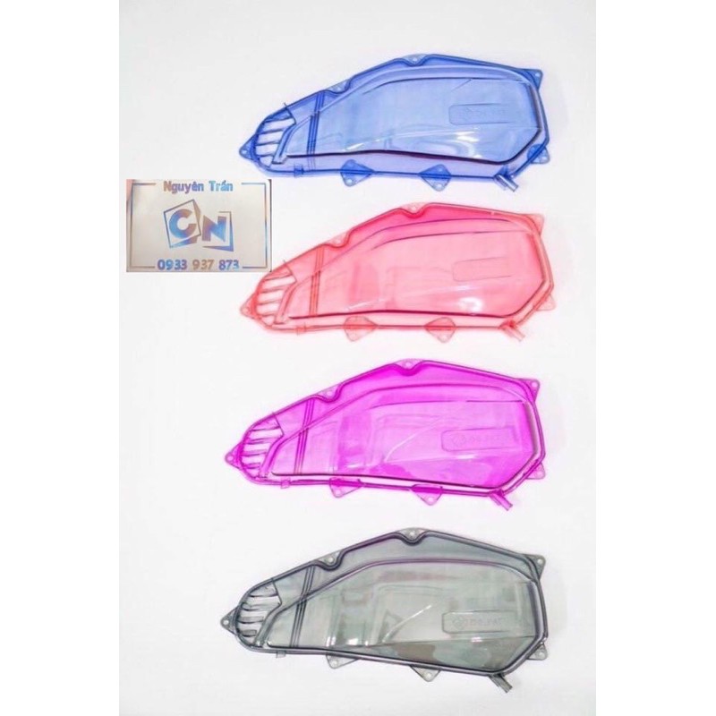 ỐP BẦU LỌC GIÓ BÔ E TRONG SUỐT ZIPHAT CLICK125 VARIO PCX150 SH MODE