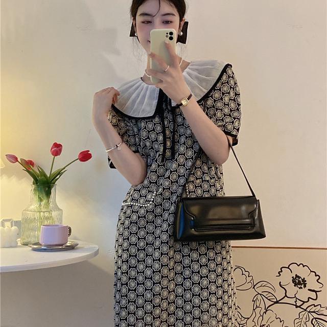 Xiaoxiang Đầm Thêu Hạt Cao Cấp Thời Trang Mùa Hè Dành Cho Nữ