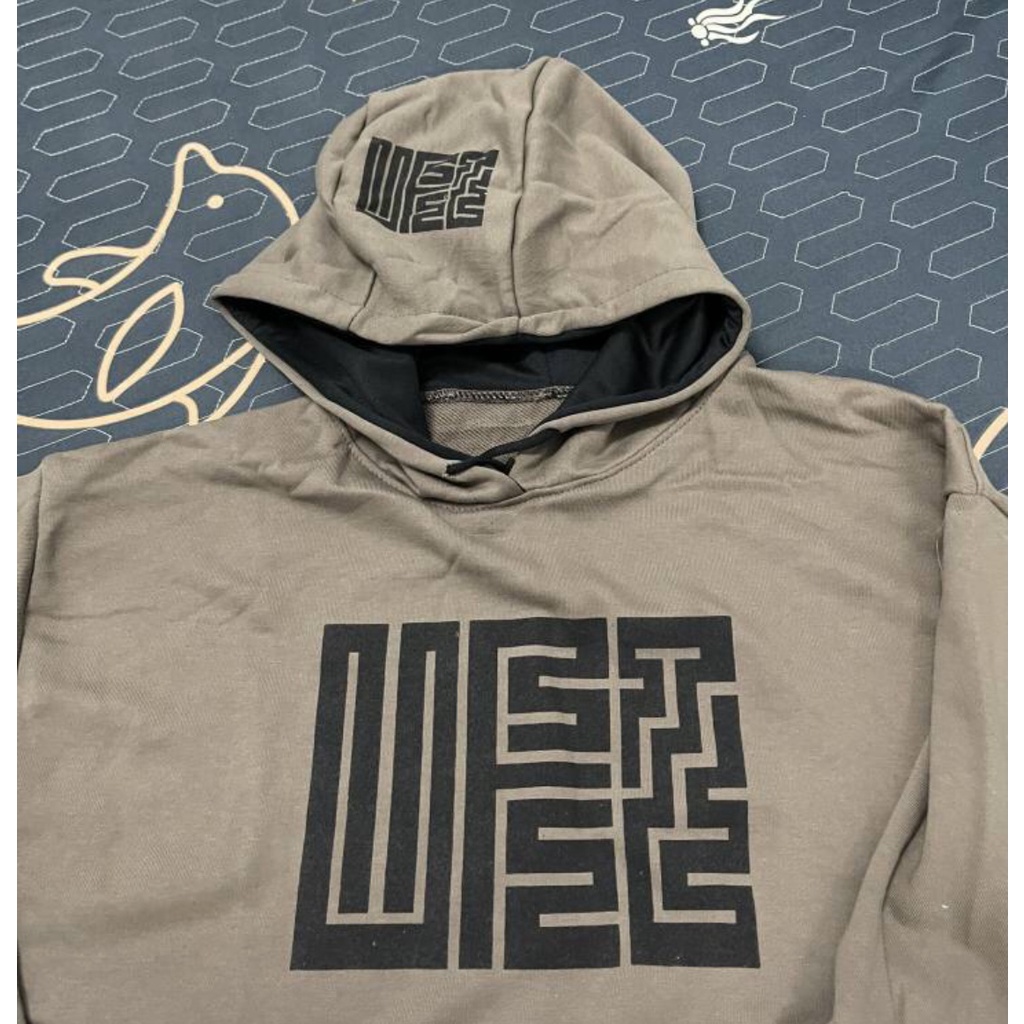 Áo Khoác Hoodie Hoạ Tiết Mê Cung Form Rộng Siêu Hot Unisex