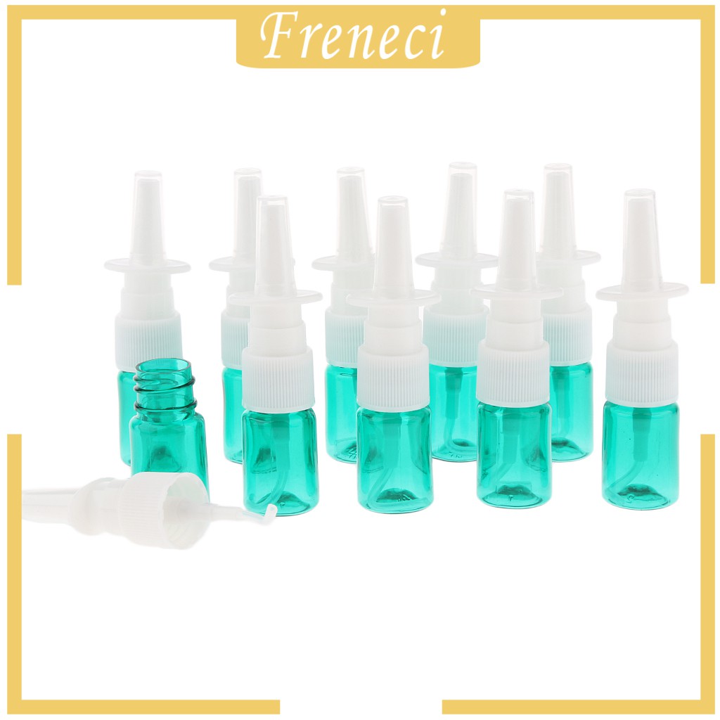 Set 10 Bình Xịt 5ml Đựng Dung Dịch Rửa Mũi Tiện Dụng