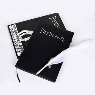 Sổ tay và bút lông vũ nghệ thuật hóa trang theo phim hoạt hình Death Note