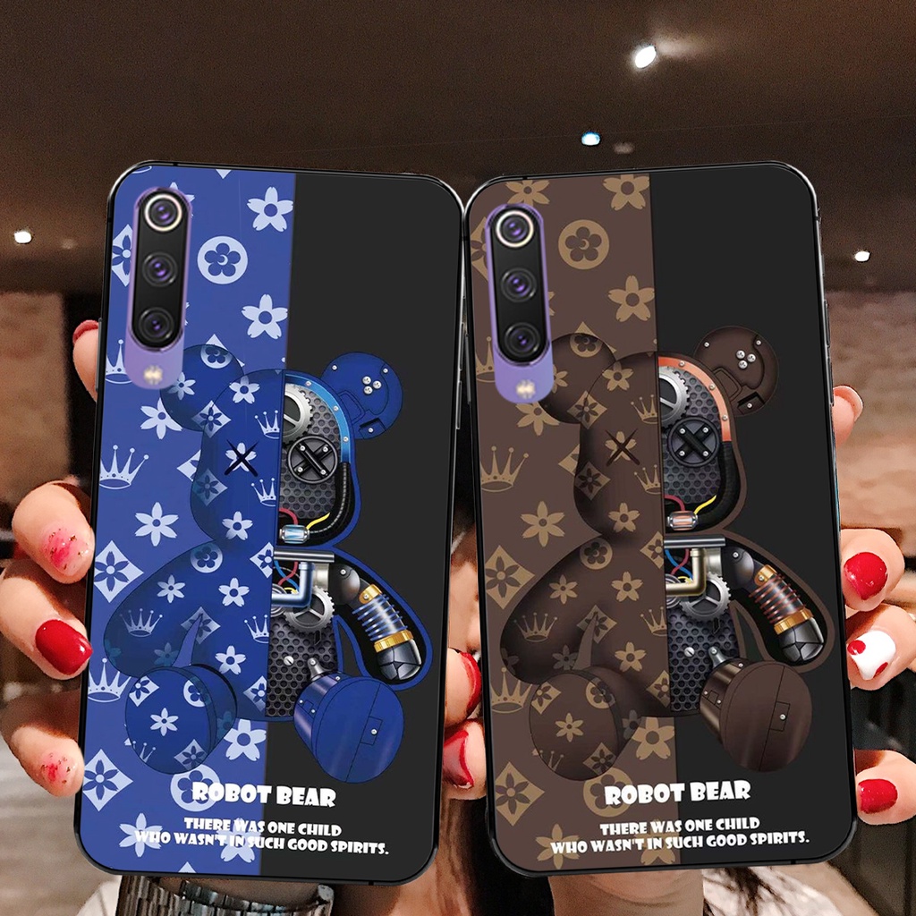 ỐP ĐIỆN THOẠI BEARBRICK CHO XIAOMI MI 9 -XIAOMI MI 9 SE CỰC HOT 2021