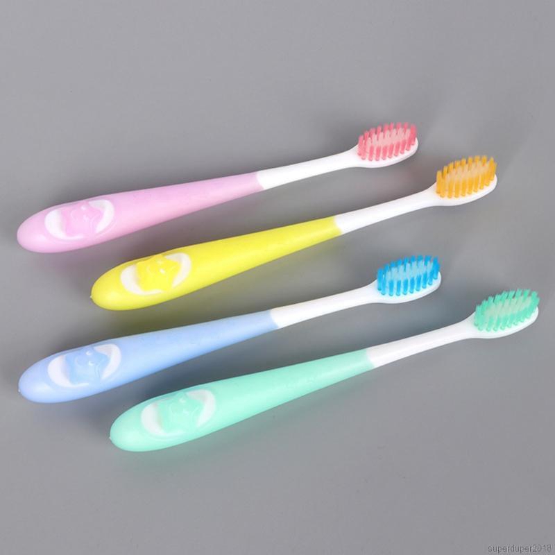 Hot Soft Bristles Cartoon Toothbrush Baby Kids Cute Dental Oral Hygiene Care