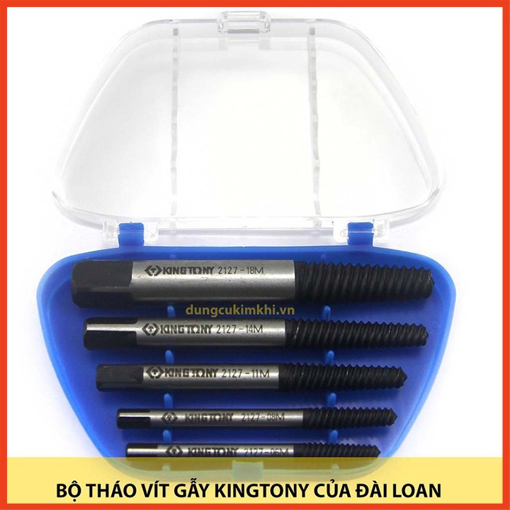 [GIẢM GIÁ SỐC] Bộ 6 mũi vít Kingtony tháo bulong, ốc vít bị gãy