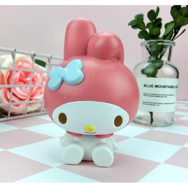 Que Cắm Trang Trí Bánh Sinh Nhật Hình Hello Kitty &amp; My Melody Dễ Thương