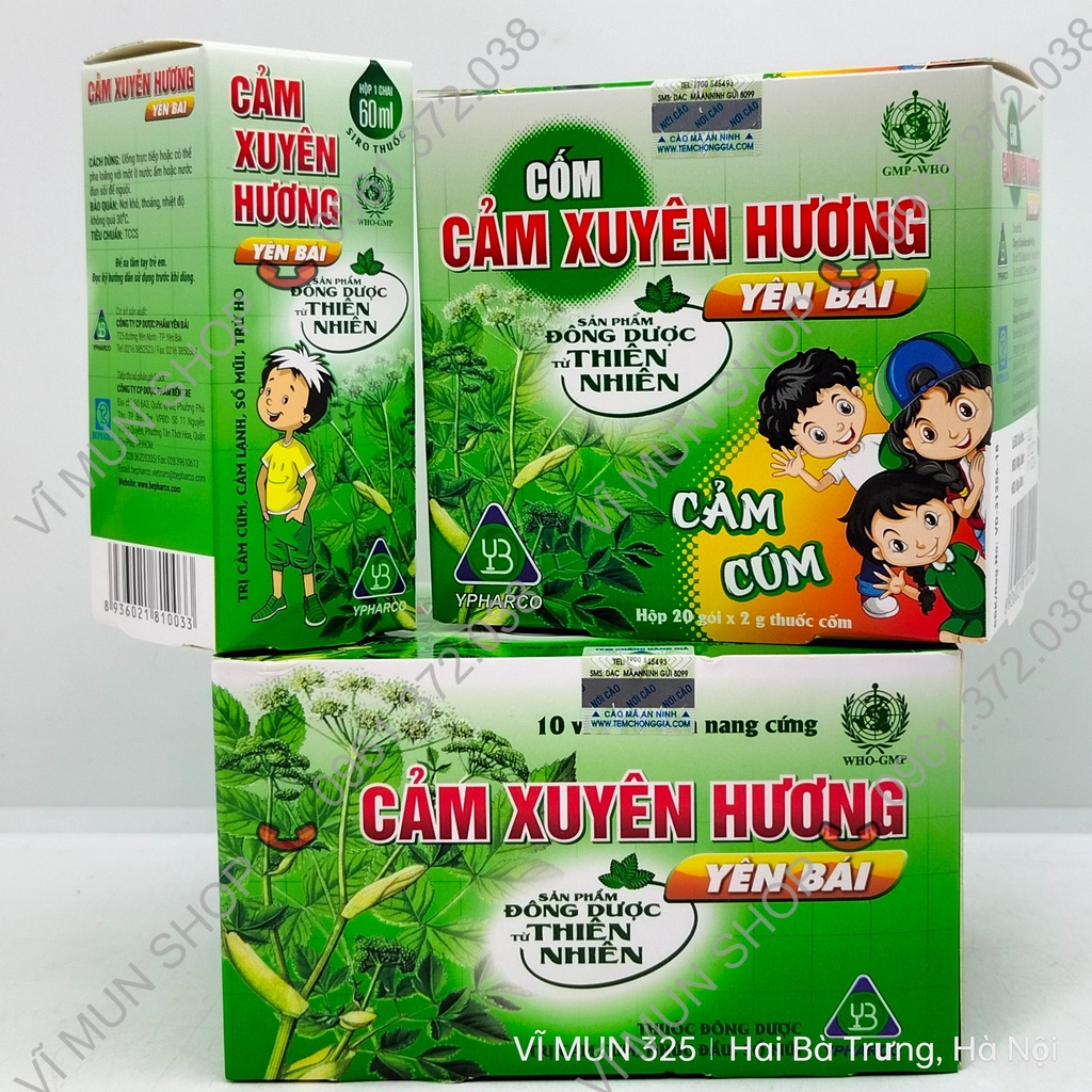 CẢM XUYÊN HƯƠNG YÊN BÁI - Cảm cúm, cảm lạnh, sổ mũi