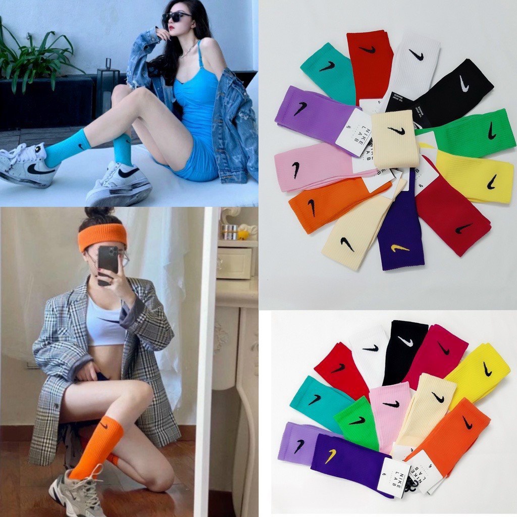 Tất Cao Cổ Phong Cách Thể Thao Chất Len Đẹp Nhiều Màu ( NI.KK )