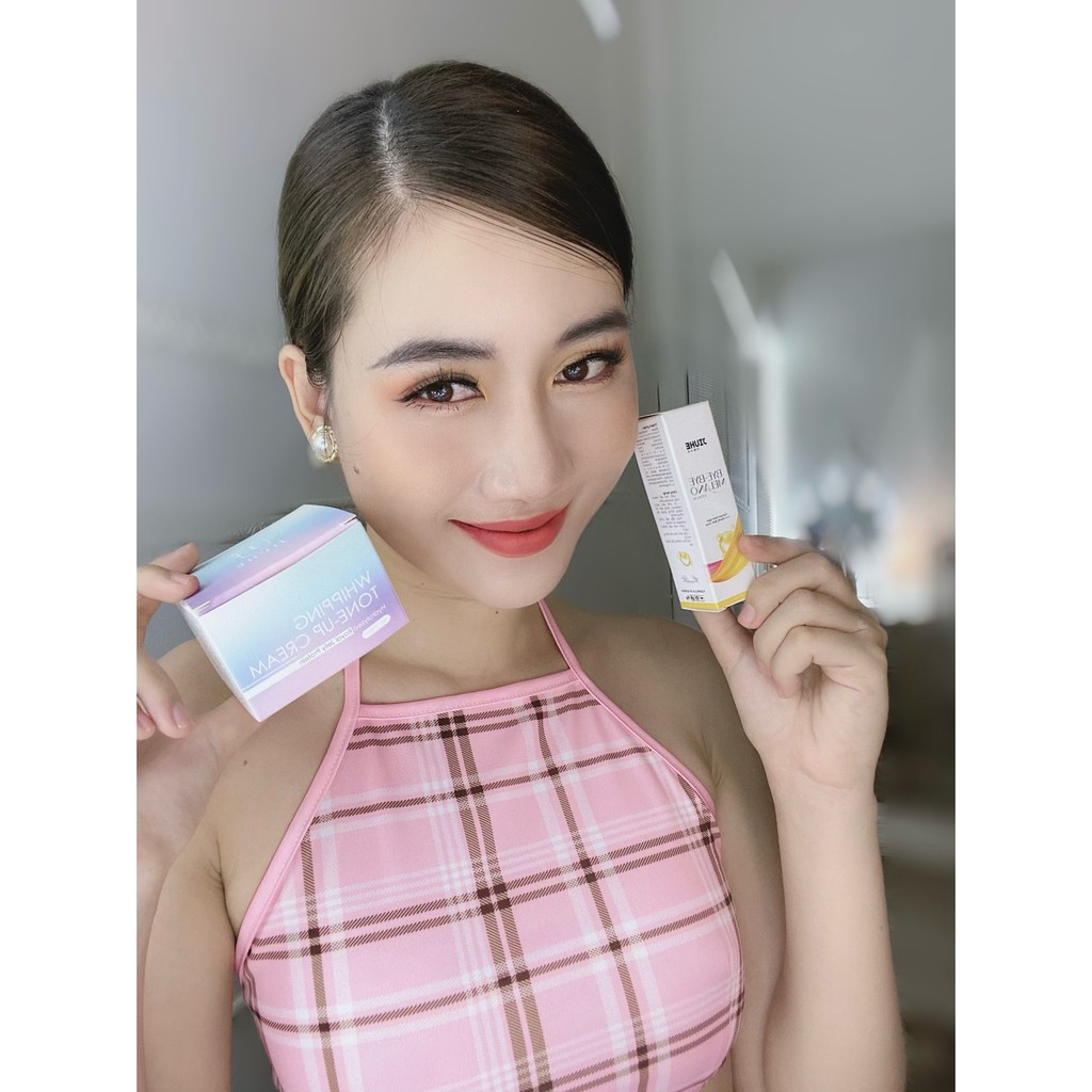 SIÊU PHẨM TRẮNG DA MỜ THÂM - COMBO FACE + SERUM JIUHE CHÍNH HÃNG