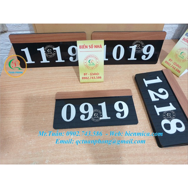 Biển Số Phòng Khách Sạn  - Biển Số Phòng Nhà Nghỉ - Số Phòng chung cư cao cấp