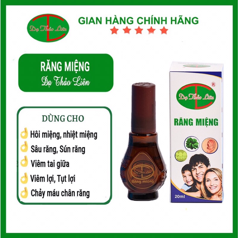 Tinh Dầu Răng Miệng Dạ Thảo Liên