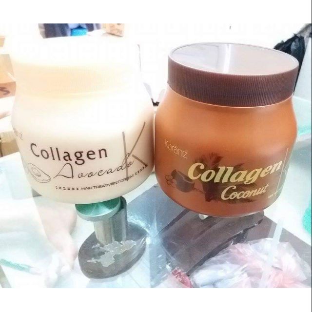 Hấp ủ tóc tại nhà Collagen Karzan 1000ml hương bơ - dừa