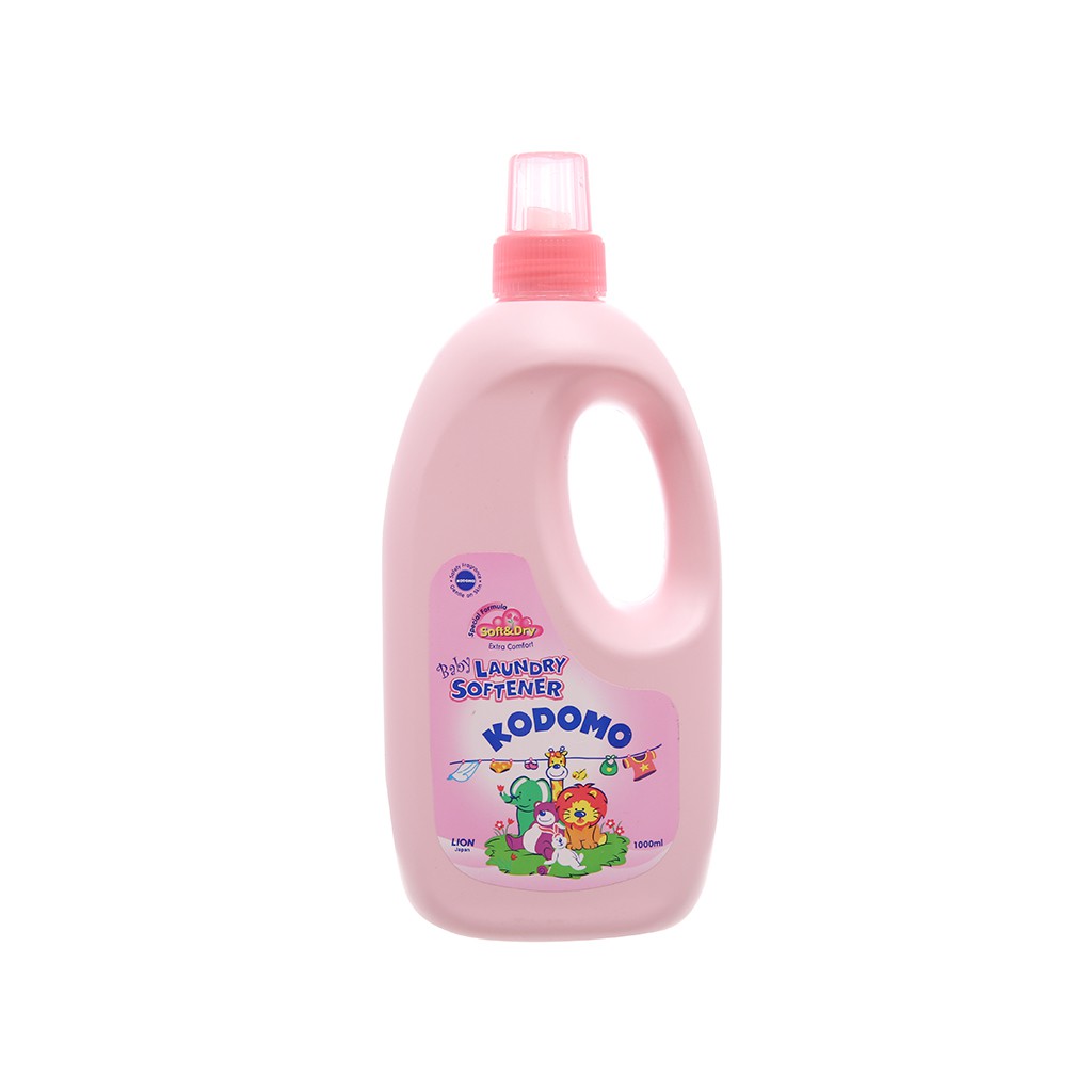 Nước xả cho bé Kodomo Soft & Dry chai 1 lít