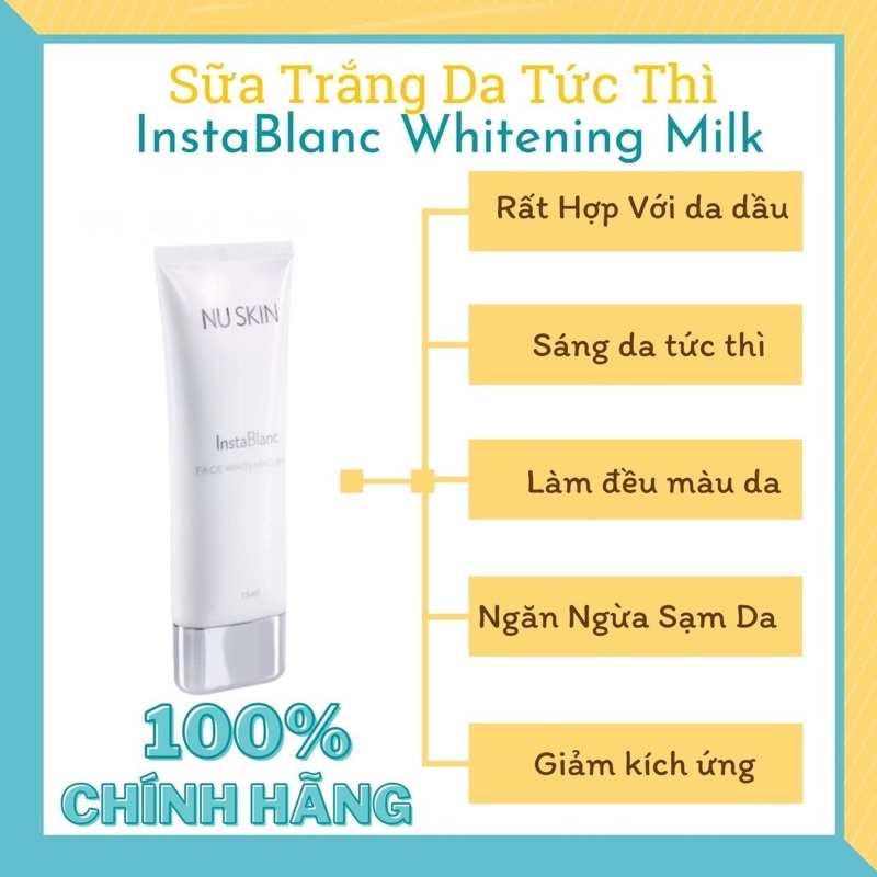 Sữa Làm Trắng Da Tức Thì InstaBlanc Nuskin