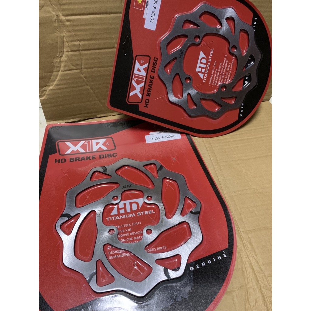 Dĩa thắng X1R gắn xe exciter 2011 ( 1 cặp )