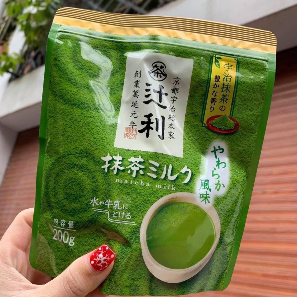 Bột Trà Xanh Matcha Milk Nhật Bản 200GR - BỘT TRÀ XANH NGUYÊN CHẤT - myphamchinhhangladycare