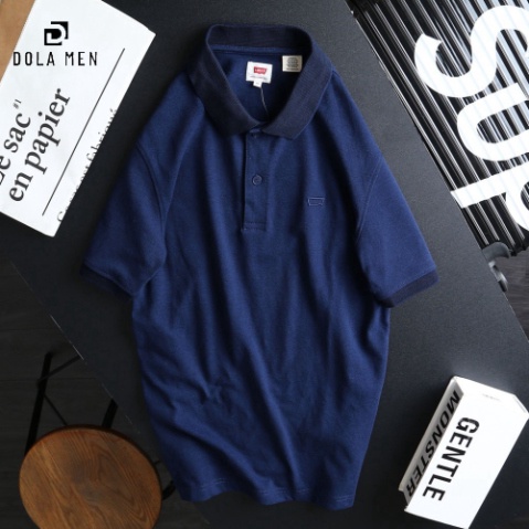 Áo thun Polo LEVIS Nam trơn logo - 4 màu