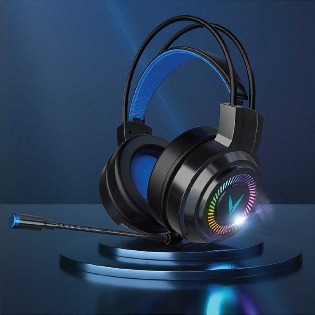 Tai nghe gaming chụp tai có đèn led 7 màu - Pitek