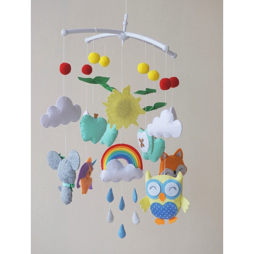 Bộ kit làm treo nôi mẫu thú và cầu vồng