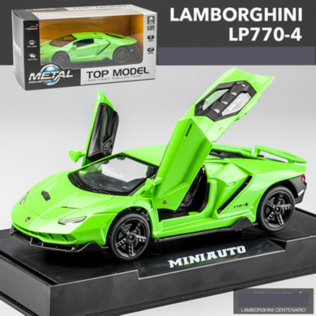 Mô hình siêu xe Lambo LP770 tỷ lệ 1:32