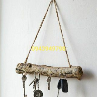 Thanh gỗ treo chìa khóa tiện dụng