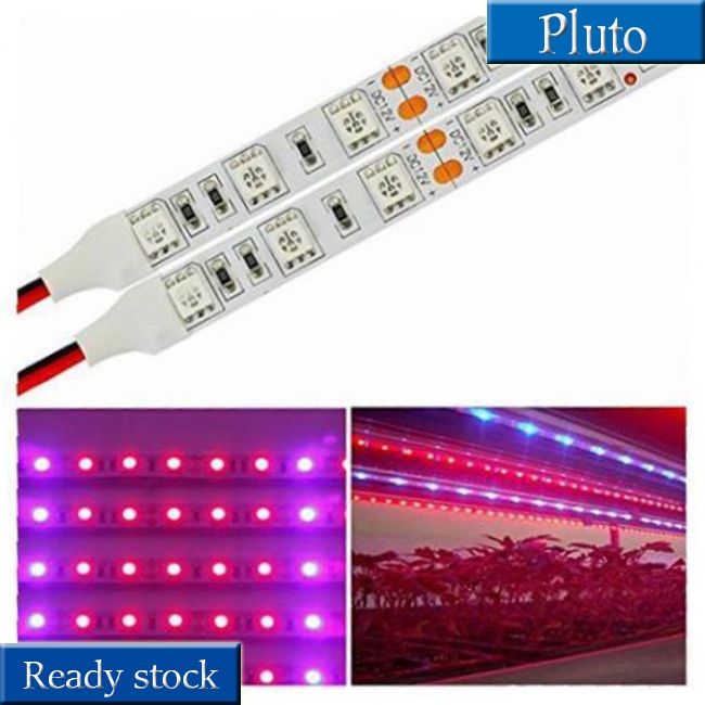 Dải đèn LED quang phổ 5M 12V hỗ trợ trồng cây tiện dụng cho sân vườn