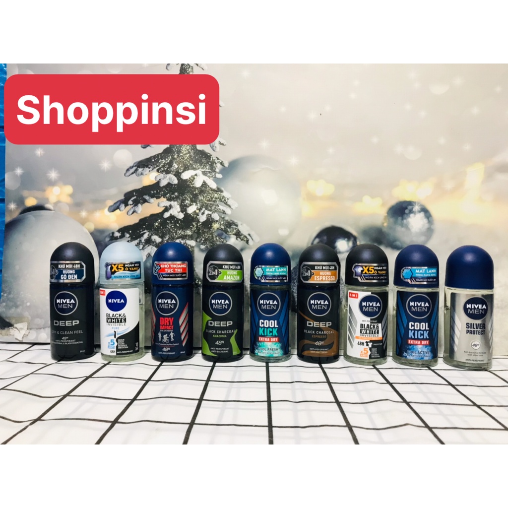 LĂN ngăn mùi NIVEA MEN dành cho Nam ( 50ml )