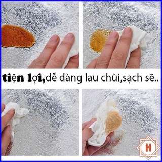 giấy bạc dán bếp
