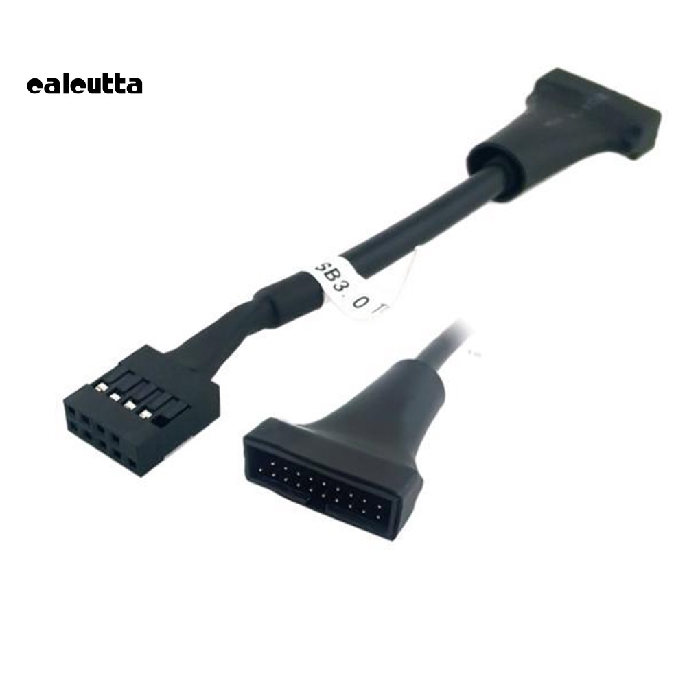 Dây cáp chuyển đổi PC USB 2.0 9Pin nam sang bo mạch chủ 3.0 20Pin nữ