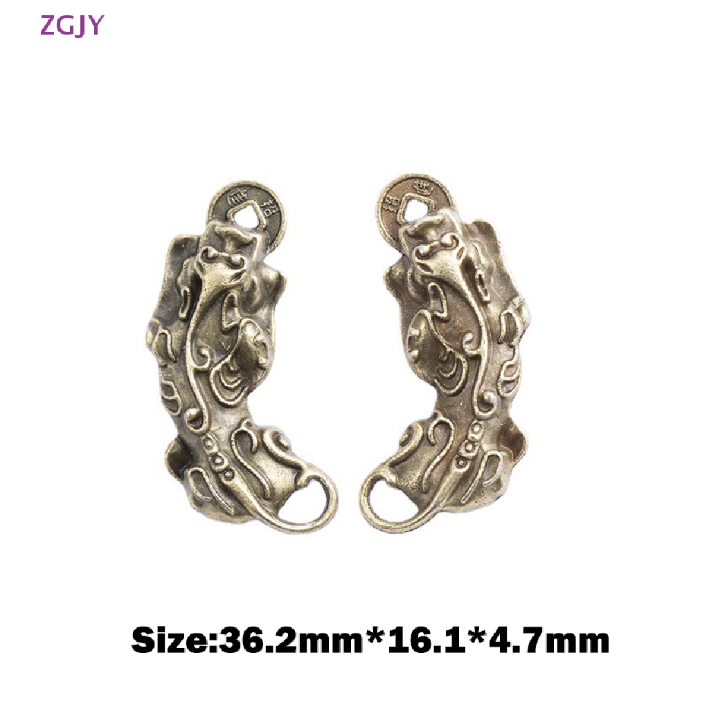 Móc Khóa May Mắn Bằng Đồng Thau Kiểu Dáng Sang Trọng Mới