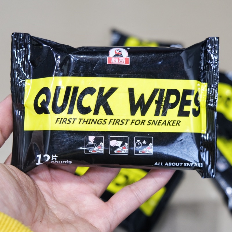 [GeekSneaker] Combo 12 khăn lau l Vệ Sinh Nhanh giày Sneaker Không cần giặt