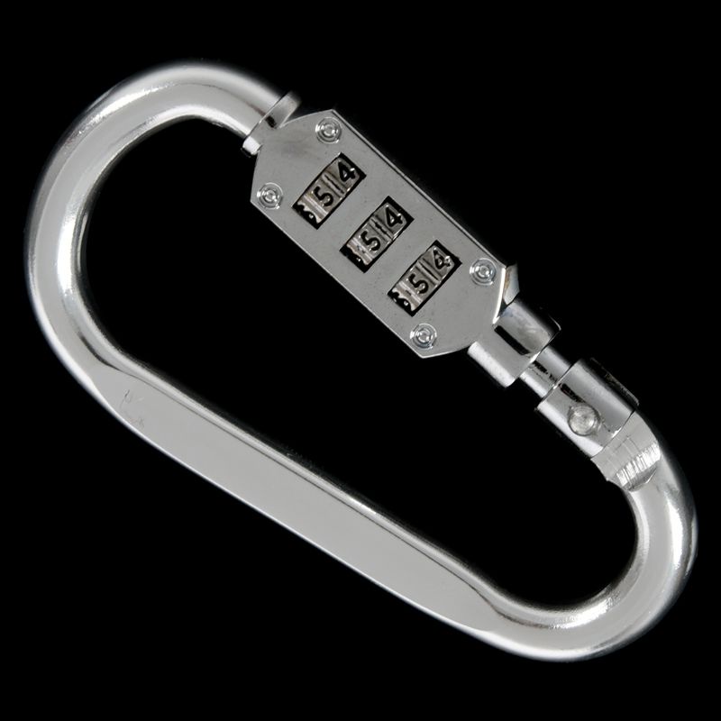 Ổ Khóa Số 3 Chữ Số Màu Bạc