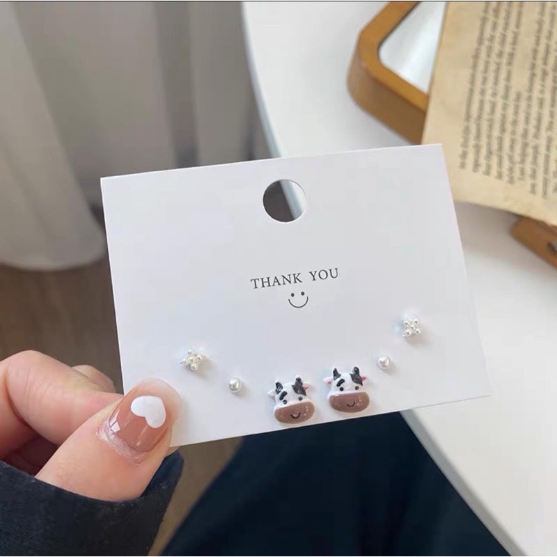 (Nhiều mẫu) Set bông tai dễ thương mùa hè