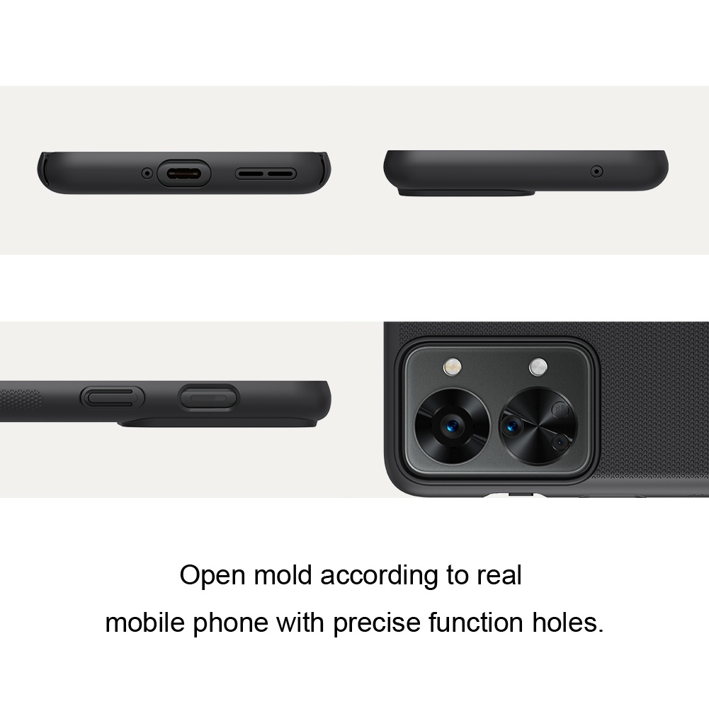 Ốp Điện Thoại Nillkin Bằng PC Cứng Siêu Mỏng Mặt Nhám Chống Sốc Chống Dấu Vân Tay Cho OnePlus Nord 2T 5G