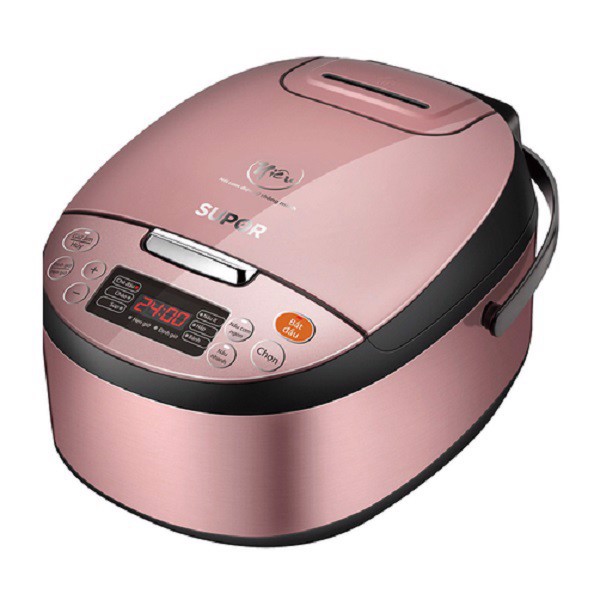 Nồi cơm điện Supor CFXB40FC33VN-75 1.5L, màu Hồng - Dung lượng lớn, thiết kế hiện đại