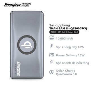 Sạc dự phòng Energizer QE10005CQ 10000mAh