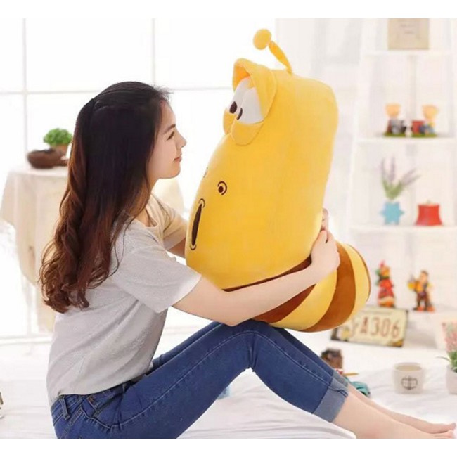 GẤU BÔNG SÂU LARVA VÀNG TINH NGHỊCH (60 CM) GB04