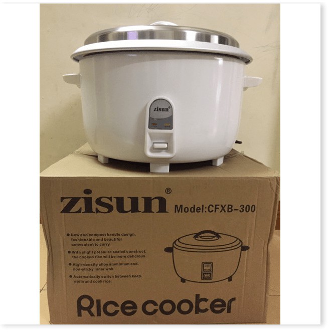 [Free Ship] Nồi Cơm Điện Công Nghiệp Zisun 20L CFXB-300