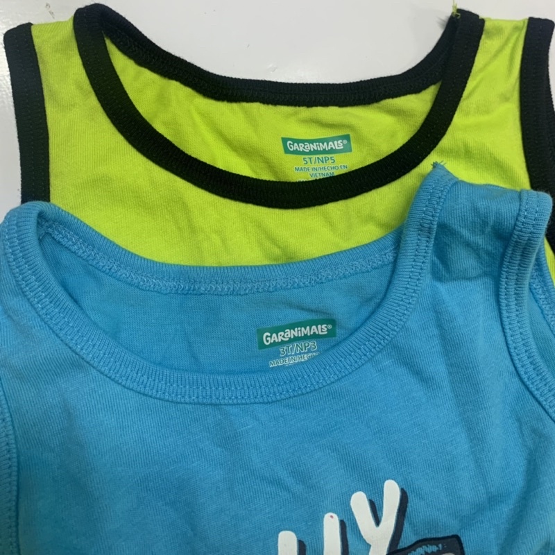 Áo ba lỗ bé trai lẻ màu lẻ size lỗi nhẹ