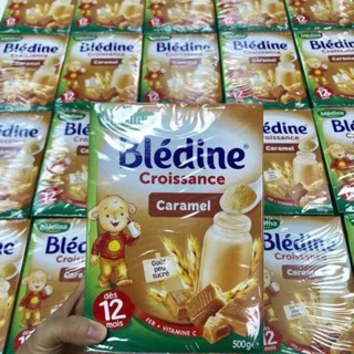 Bột lắc sữa bledina 12m vị cẩmel date 1/2019