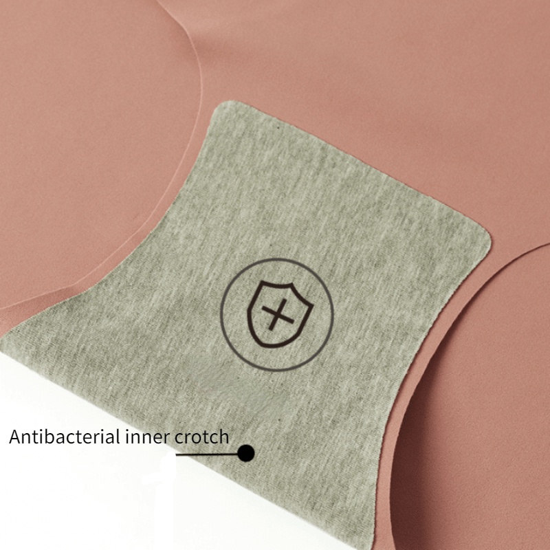 Quần Lót cotton Màu Sắc Trơn Không Đường May Thoáng Khí Cho Nữ